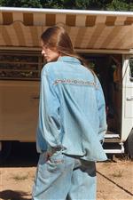 Molly Bracken camicia in jeans - immagine 2