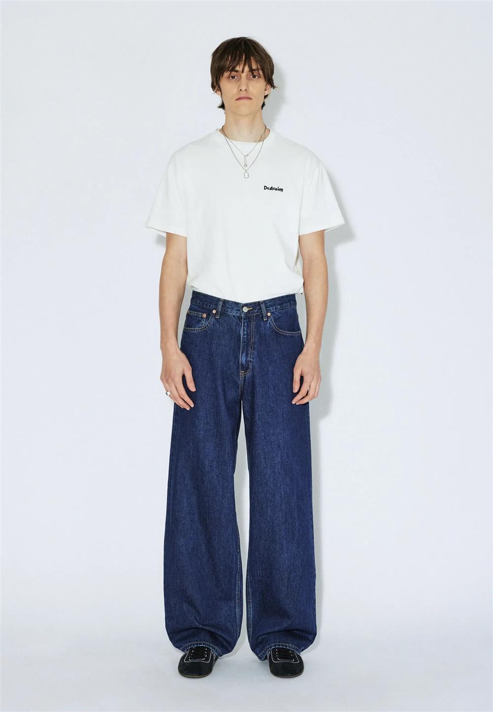 Dr Denim jeans Cormac baggy blu