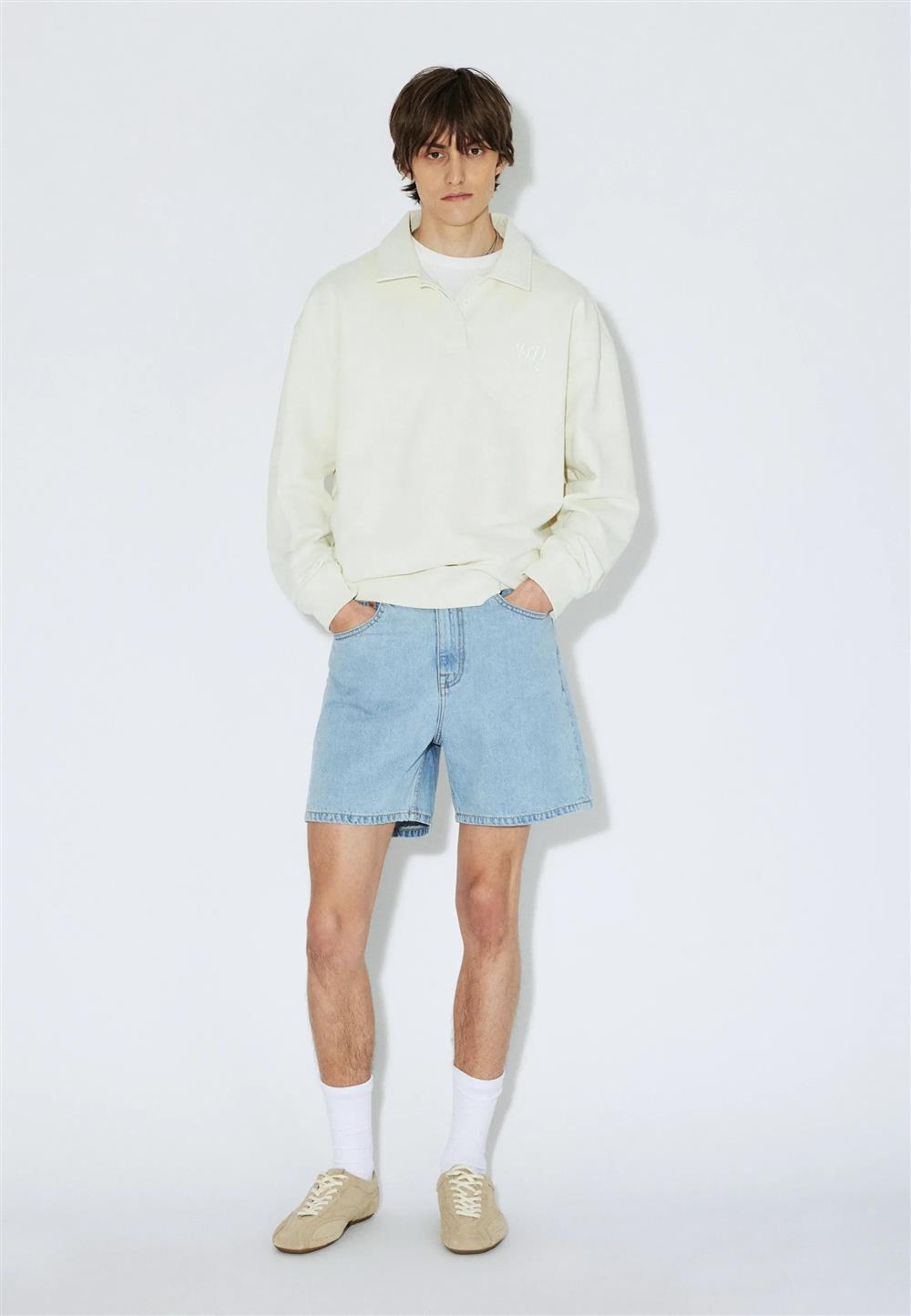 Dr dEnim Roan short light retro