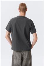 Weekday t-shirt boxy grigia - immagine 2