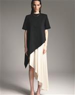 Nineminutes gonna asimmetrica Amber vaniglia - immagine 3