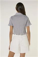 Glamorous short in jeans bianco - immagine 2