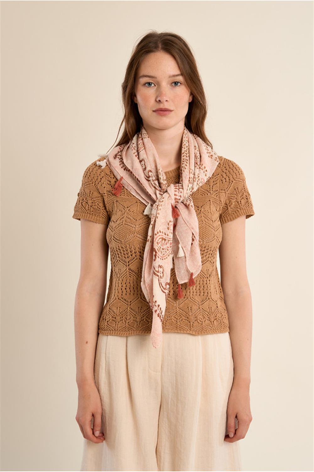 Molly Bracken foulard stampato