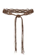 Molly Bracken cintura intrecciata marrone