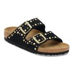 Birkenstock Arizona rivet pelle scamosciata nera