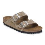 Birkenstock Arizona rivet pelle scamosciata taupe