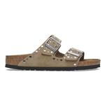 Birkenstock Arizona rivet pelle scamosciata taupe - immagine 4