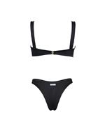 Matinée bikini Jane lycra nero - immagine 3