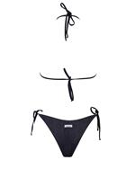 Matinée bikini macramè Kate nero - immagine 3