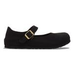 Birkenstock ballerina Mantova pelle scamosciata nera - immagine 3