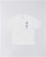Edwin t-shirt stampa retro bianca