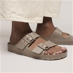 Birkenstock Arizona Eva gray taupe calzata donna - immagine 4