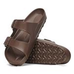Birkenstock Arizone Eva marrone calzata uomo - immagine 3