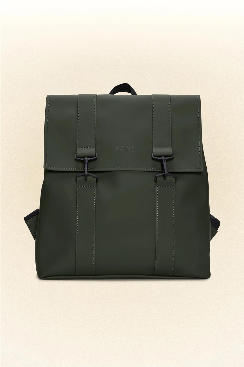 Rains_zaino_MSN_Bag_verde Rains zaino MSN Bag verde - immagine 1
