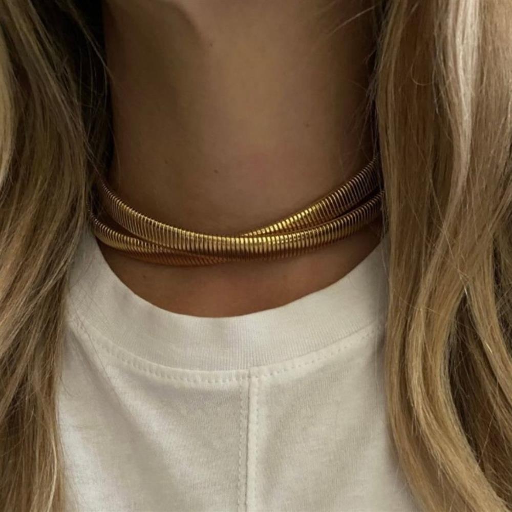 Botteguccia_collana_Circe_oro Botteguccia collana Circe oro - immagine 1