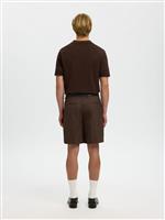 Selected bermuda loose otto marrone - immagine 3