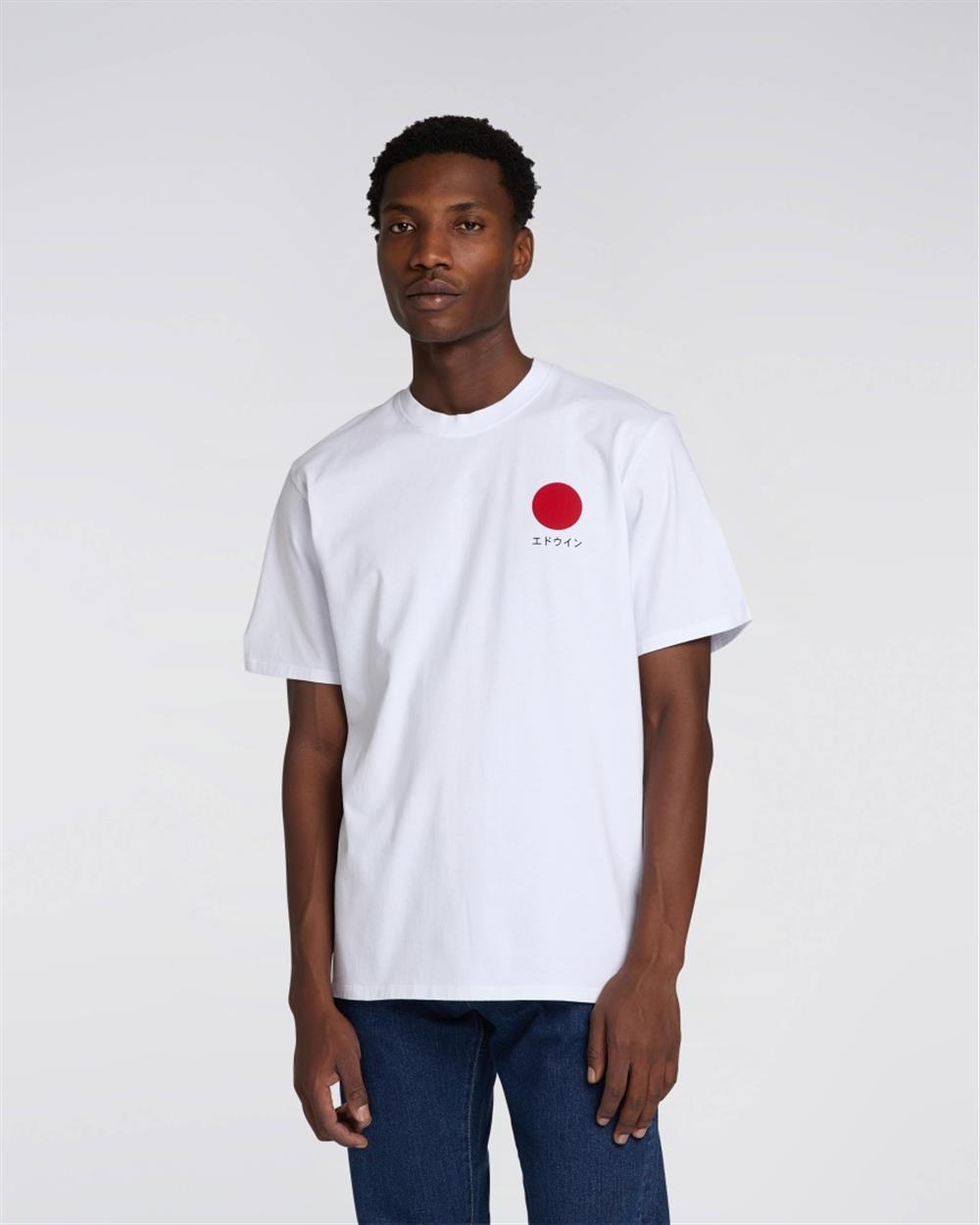 Edwin_t-shirt_Japanese_Sun_bianca Edwin t-shirt Japanese Sun bianca - immagine 1