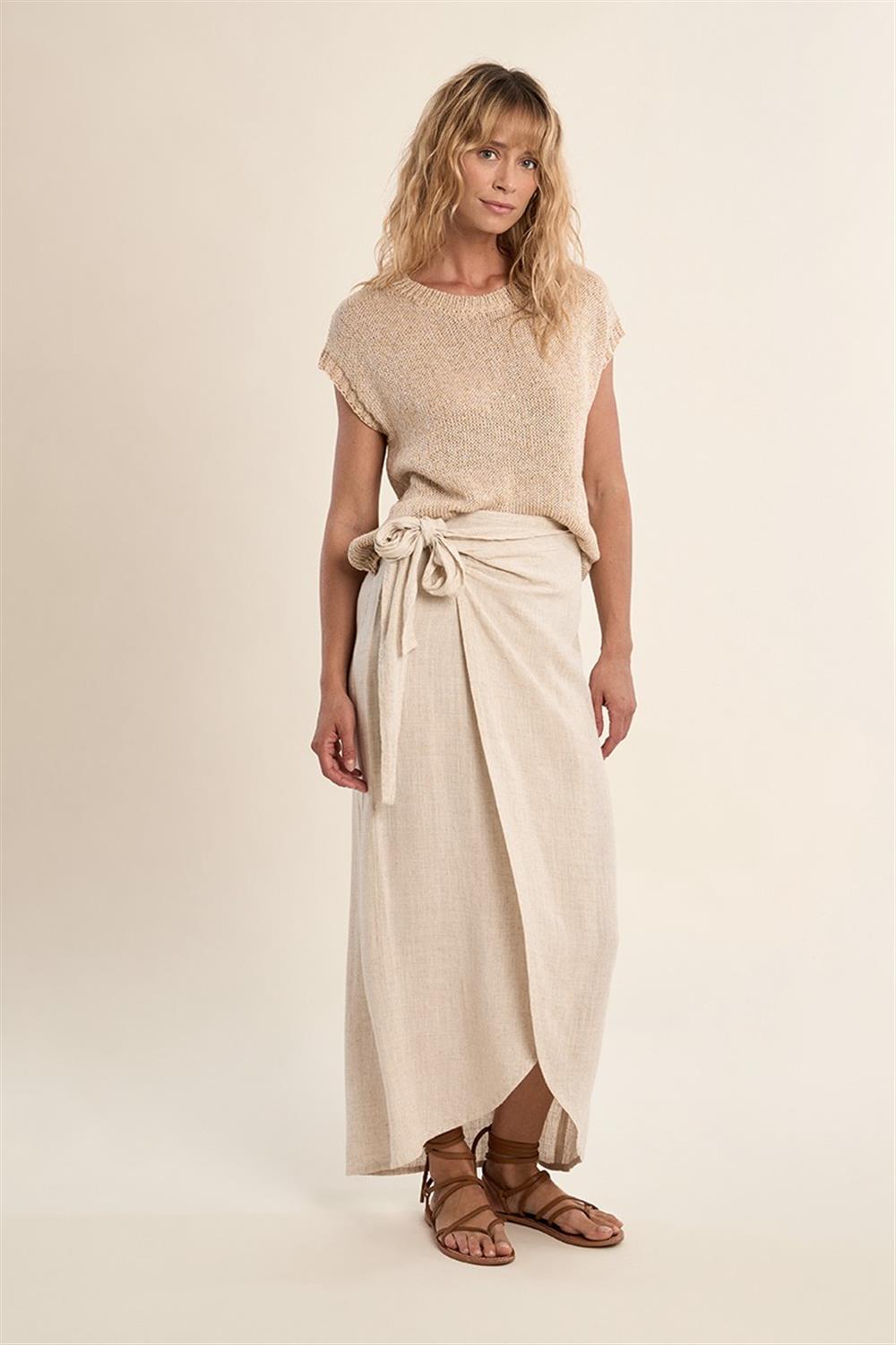 Molly_Bracken_gonna_portafoglio_beige Molly Bracken gonna portafoglio beige - immagine 1