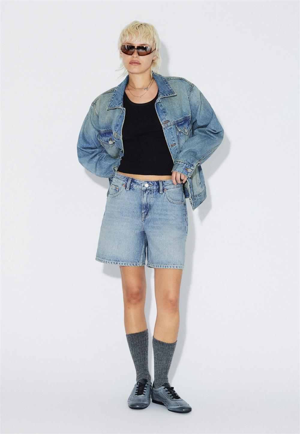 Dr_Denim_Hill_short_light_used Dr Denim Hill short light used - immagine 1
