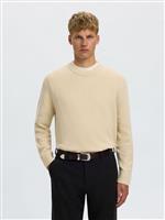 Selected maglioncino caldo cotone panna