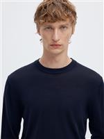Selected maglioncino 100% merino blu - immagine 3