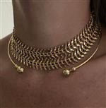 Botteguccia collana Double Sphere oro - immagine 2