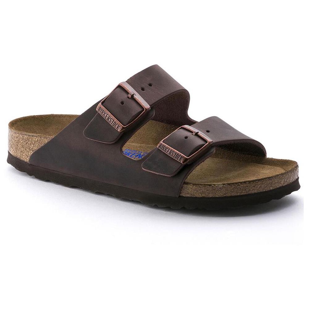 Birkenstock_sandalo_Arizona_habana_calzata_donna Birkenstock sandalo Arizona habana calzata donna - immagine 1