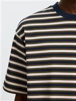 Selected t-shirt rigata blu - immagine 3