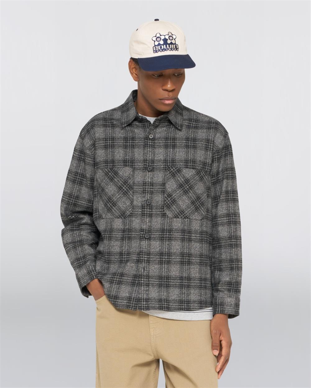 Cod_Edwin_camicia_in_flanella_check Cod. Edwin camicia in flanella check - immagine 1