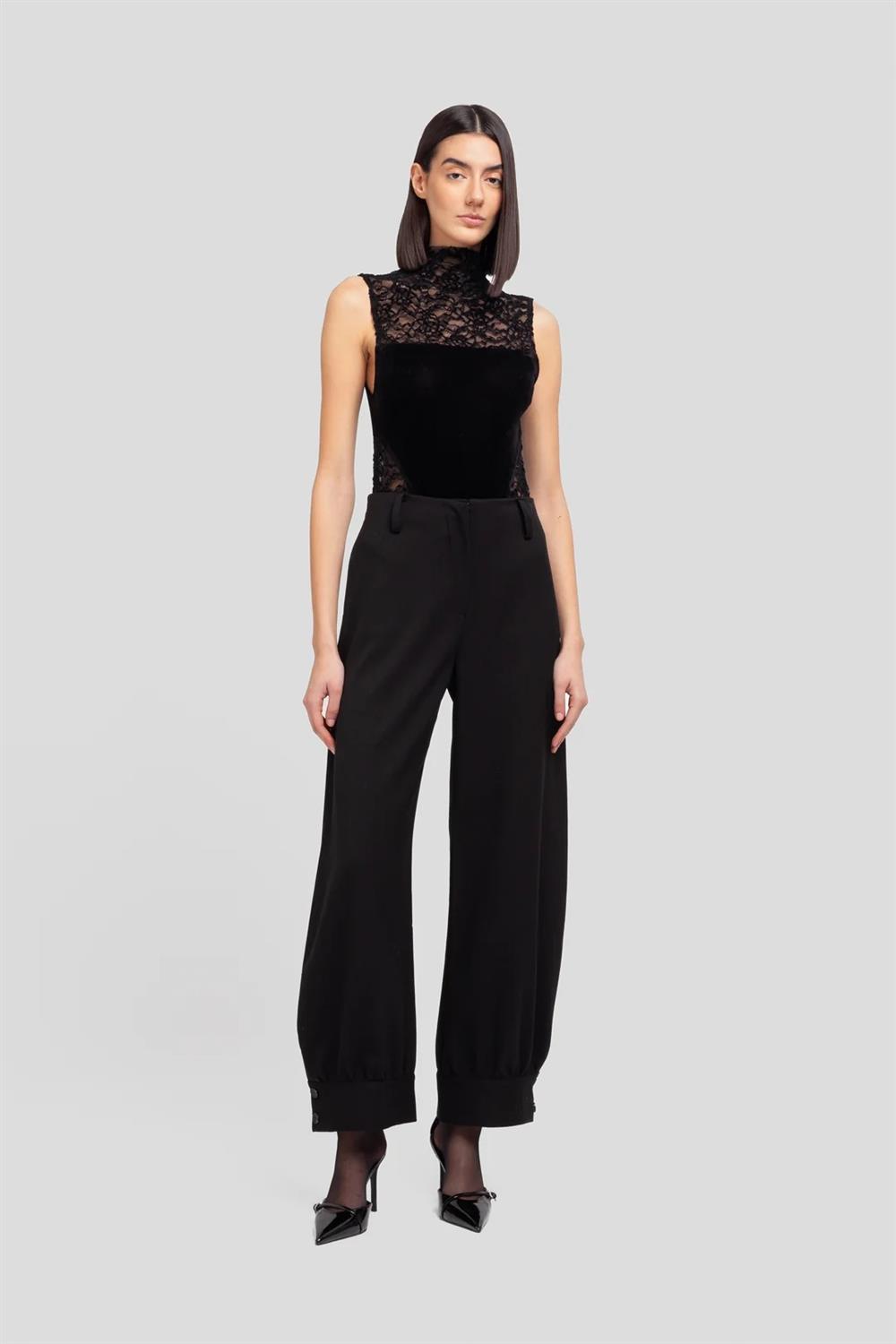 Weili_Zheng_pantalone_baloon_nero Weili Zheng pantalone baloon nero - immagine 1