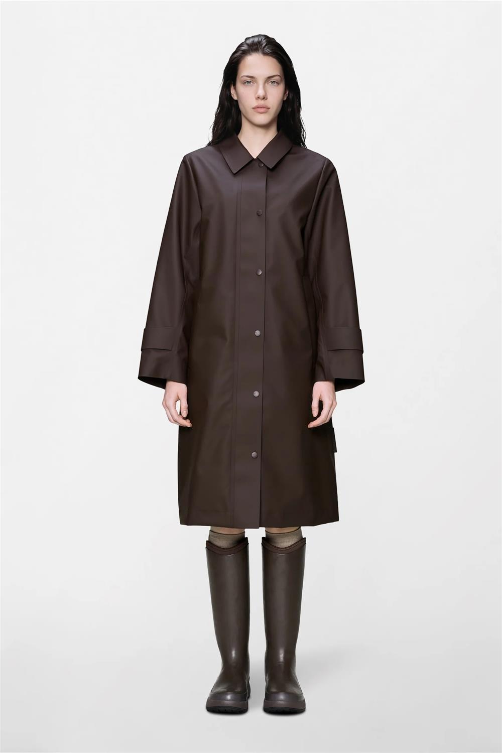 Rains_impermeabile_Nora_marrone Rains impermeabile Nora marrone - immagine 1