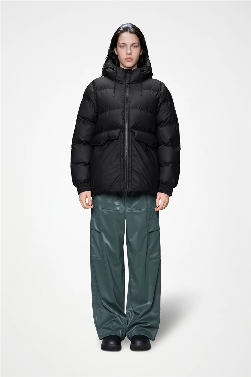 Rains_Alta_puffer_nero Rains Alta puffer nero - immagine 1