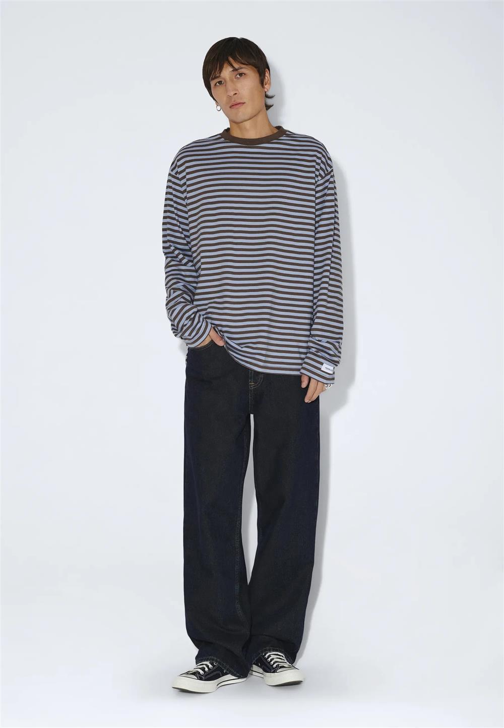 Dr_Denim_t-shirt_manica_lunga_rigata Dr Denim t-shirt manica lunga rigata - immagine 1