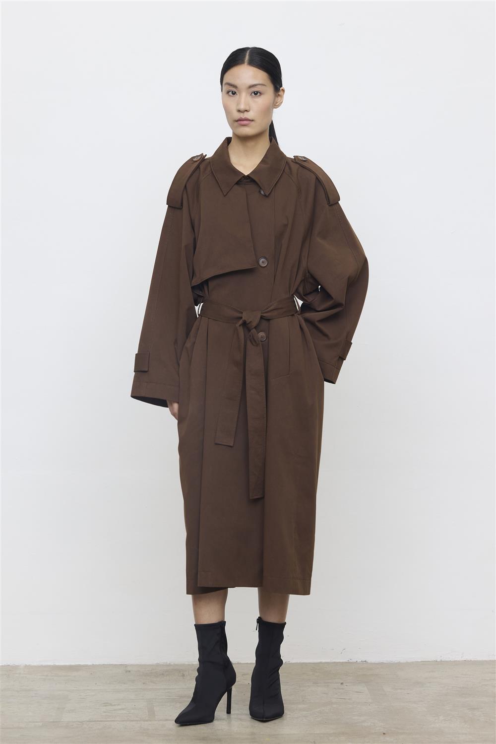 Eleh_trench_marrone Eleh trench marrone - immagine 1