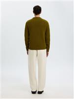 Selected maglione alpaca olio - immagine 2