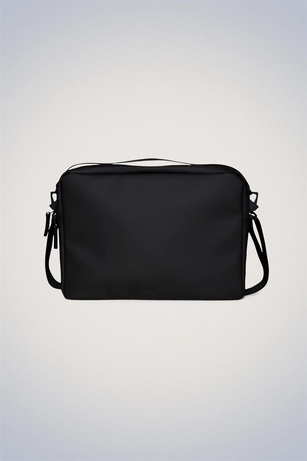 Rains_Laptop_Bag_grande_nera Rains Laptop Bag grande nera - immagine 1
