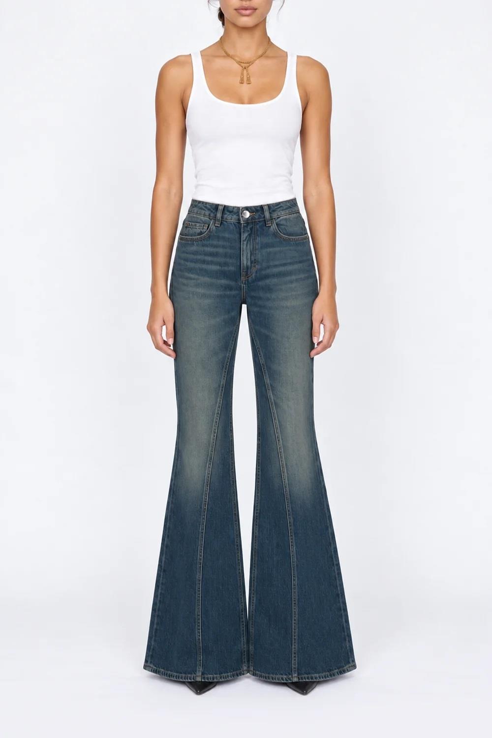Icon_Denim_jeans_Stella_blue_vintage Icon Denim jeans Stella blue vintage - immagine 1